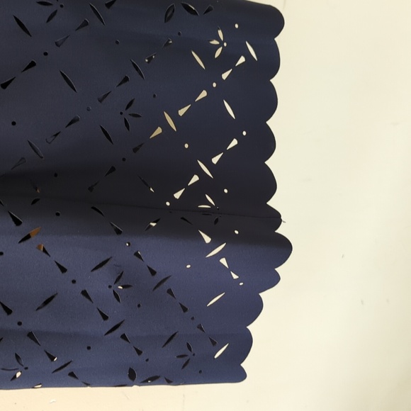 J. Crew Laser Cut Out Floral Sheath Dress 2 - Picture 13 of 16